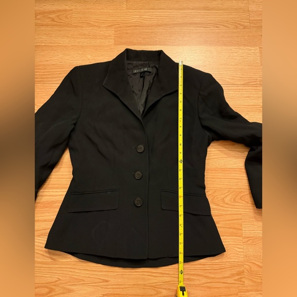 Lafayette 148 New York Black Women's 3 Button Blazer Sz 2 - Picture 4 of 4